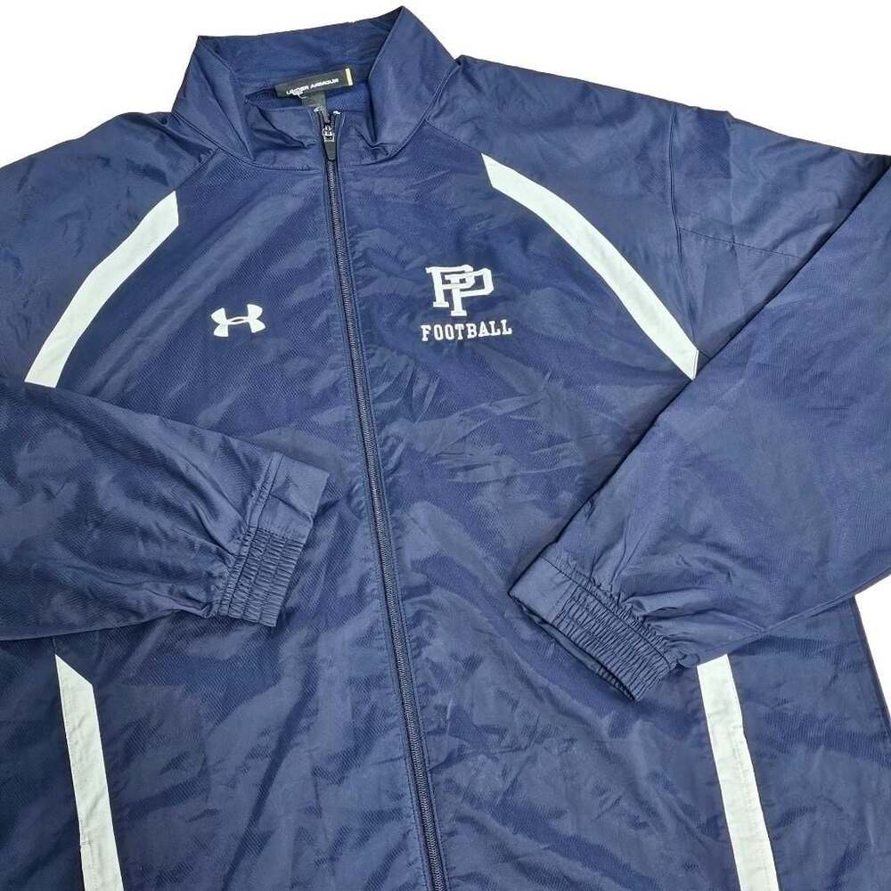 Under Armour FP Football Men’s 2XL Navy Full Zip Team Jacket